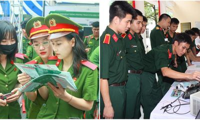 Thông tin tuyển sinh cán bộ công an cử đi đào tạo tại các trường Quân đội năm 2023