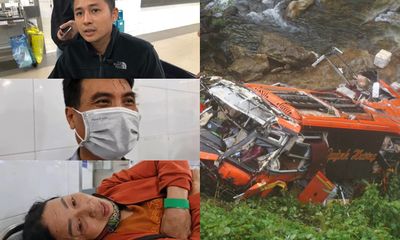 Vụ xe khách lao xuống vực ở cao tốc La Sơn-Túy Loan: Nạn nhân thoát chết kể lại hành động của tài xế trước khi xe gặp nạn