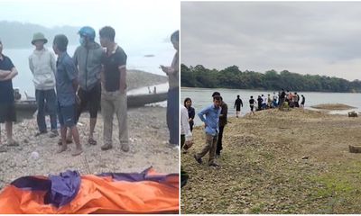 Vụ 2 học sinh mất tích trên sông Lam: Tìm thấy thi thể cháu bé thứ hai