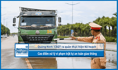 Quảng Ninh: CSGT ra quân thực hiện Kế hoạch cao điểm xử lý vi phạm trật tự an toàn giao thông
