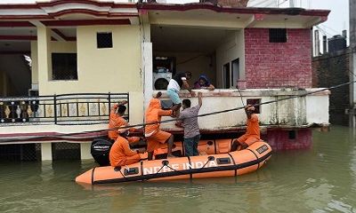 Ấn Độ: Lũ lụt nghiêm trọng ở sông Hằng, hàng nghìn người bị mắc kẹt