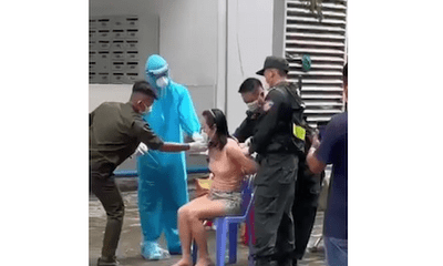 Bình Dương: Phá cửa, cưỡng chế người phụ nữ đi xét nghiệm COVID-19 