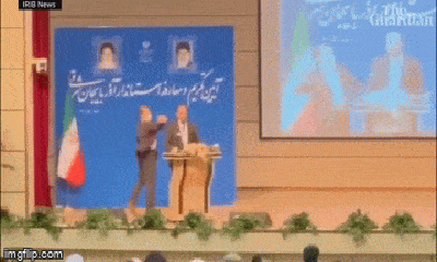 Tân thống đốc tỉnh của Iran bị tát vào mặt tại lễ nhậm chức