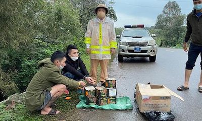 Quảng Trị: Bắt giữ đối tượng vận chuyển trái phép 20 kg pháo nổ