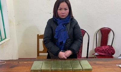 Cao Bằng: Bắt giữ nữ giáo viên mua bán trái phép 6 bánh heroin