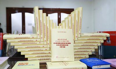 Ra mắt cuốn sách của Tổng Bí thư Nguyễn Phú Trọng về con đường đi lên CNXH ở Việt Nam