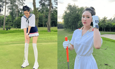 Thời trang đánh golf đa dạng của Hiền Hồ: Lúc đáng yêu, khi cực kỳ sang chảnh 