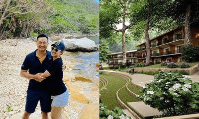 Vợ chồng Chi Bảo khoe resort thông minh rộng 120 ha tại Côn Đảo 