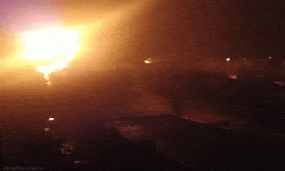 Cháy lớn tại kho dầu của Nga gần biên giới Ukraine