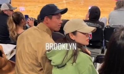 Fan chụp trộm khoảnh khắc Hyun Bin - Son Ye Jin xem bóng rổ tại Mỹ