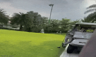 Lộ clip Hiền Hồ xuất hiện trên sân golf sau lùm xùm 