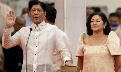Ông Ferdinand Marcos Jr tuyên thệ nhậm chức tổng thống Philippines
