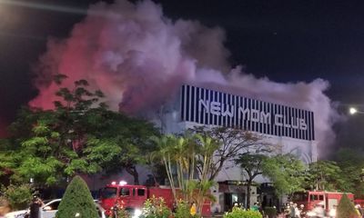 Cháy lớn tại quán bar New MDM ở Hải Phòng