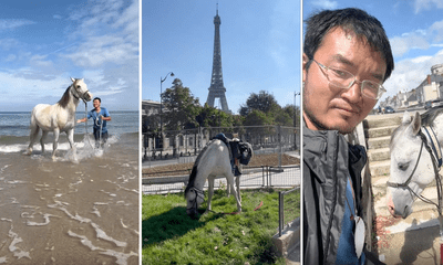 Người đàn ông 32 tuổi liều lĩnh cưỡi ngựa từ châu Âu về Trung Quốc 