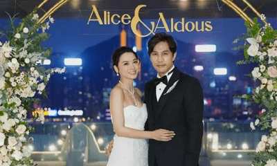 Tin tức giải trí - Tin tức sao Hoa ngữ mới nhất ngày 27/9: Diễn viên TVB Trần Vỹ nổi bật trong ngày cưới