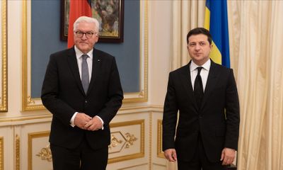Tổng thống Đức có chuyến thăm bất ngờ đến Kiev