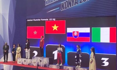 Tuyển thủ karate Việt Nam giành huy chương vàng vô địch thế giới