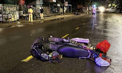 Bình Thuận: 2 xe máy đâm nhau, 4 người thương vong