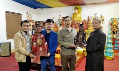 Thanh Hoá: Bắt giữ các đối tượng trộm nhiều pho tượng trong chùa 