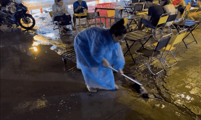 Lê Dương Bảo Lâm lên tiếng đính chính về việc để vợ làm việc giữa mưa