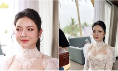 Tin tức giải trí - Chu Thanh Huyền xinh đẹp rạng ngời, không giấu nổi niềm hạnh phúc trước giờ làm lễ cưới với Quang Hải